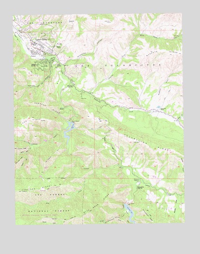 Carmel Valley, CA USGS Topographic Map