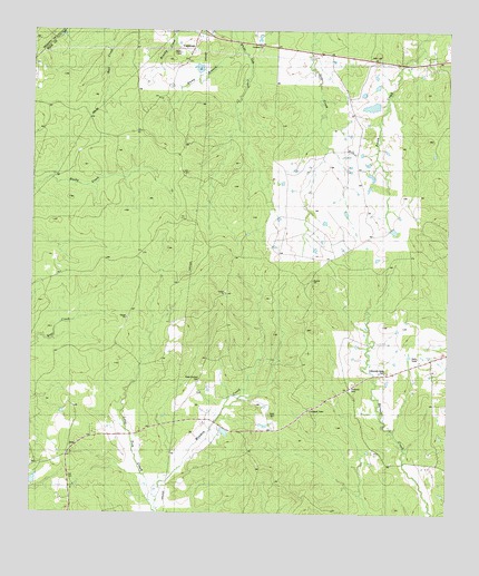 Carmona, TX USGS Topographic Map