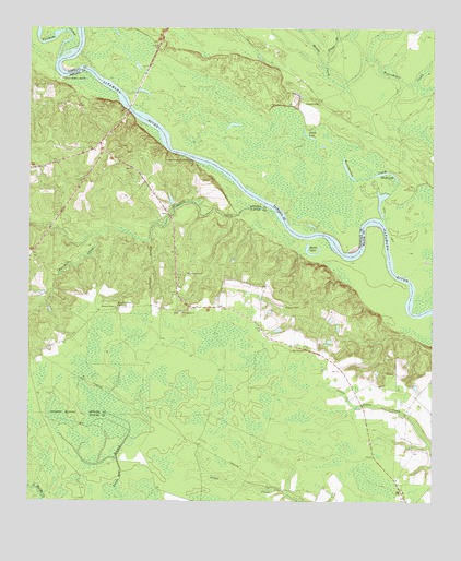 Altamaha SE, GA USGS Topographic Map
