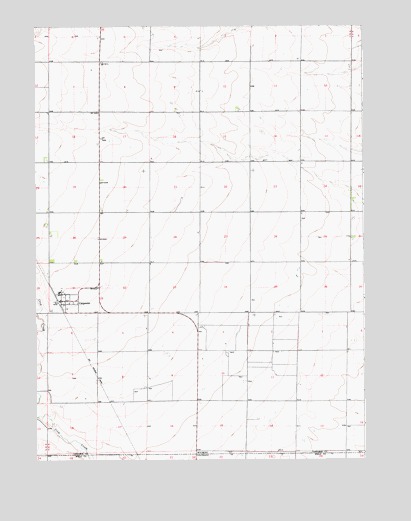 Carpenter, WY USGS Topographic Map