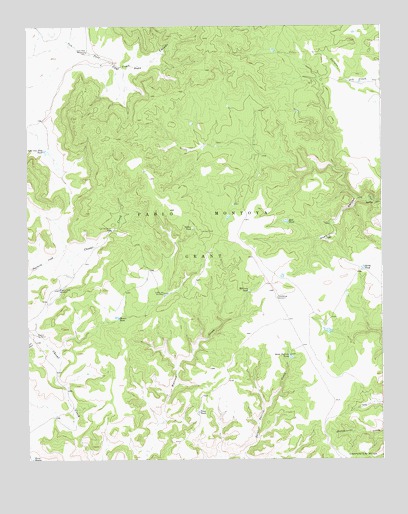 Carpenter Mesa NW, NM USGS Topographic Map