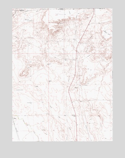 Carr East, CO USGS Topographic Map
