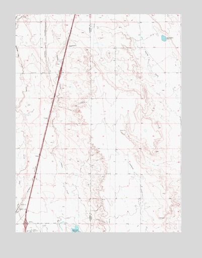 Carr SW, CO USGS Topographic Map