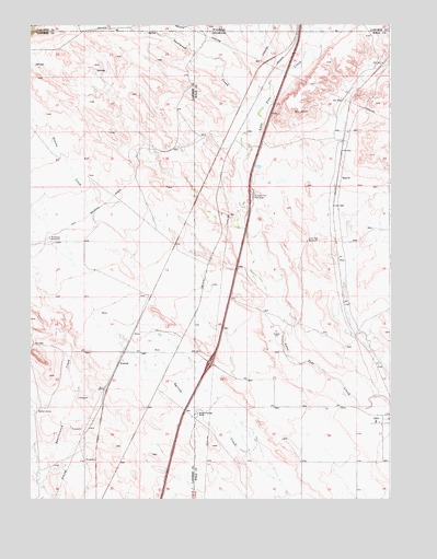 Carr West, CO USGS Topographic Map