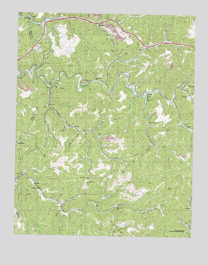Carrie, KY USGS Topographic Map