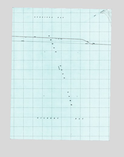 Carrington Island NE, UT USGS Topographic Map