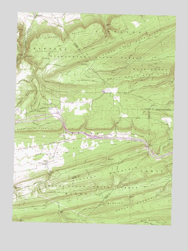 Carroll, PA USGS Topographic Map