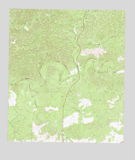 Carruthers Draw, TX USGS Topographic Map