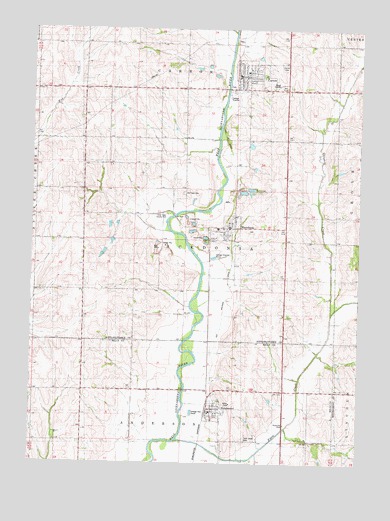 Carson, IA USGS Topographic Map