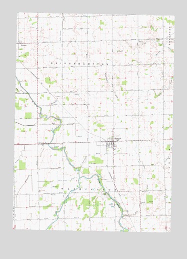 Carsonville, MI USGS Topographic Map