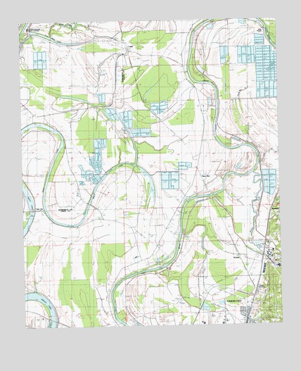 Carter, MS USGS Topographic Map