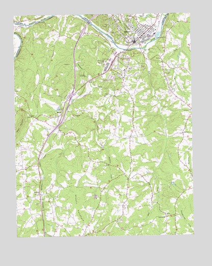 Altavista, VA USGS Topographic Map