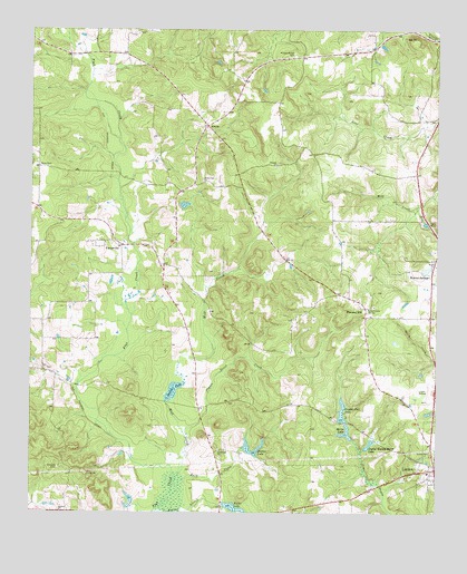 Carterville, TX USGS Topographic Map