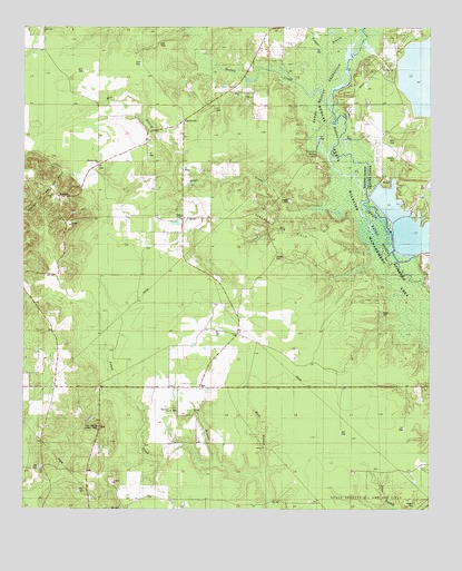 Carterville, LA USGS Topographic Map