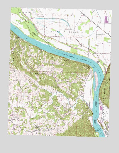 Altenburg, MO USGS Topographic Map