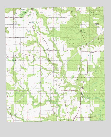 Altha East, FL USGS Topographic Map