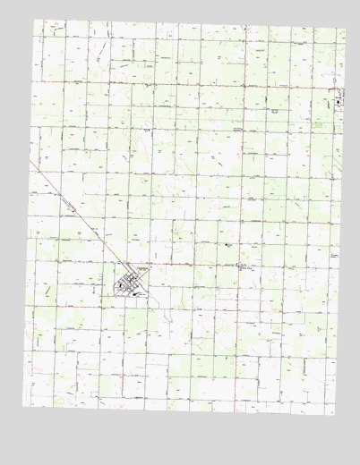 Caruthers, CA USGS Topographic Map