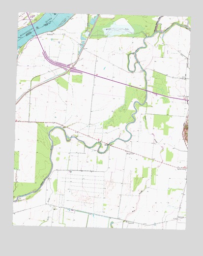 Caruthersville SE, TN USGS Topographic Map
