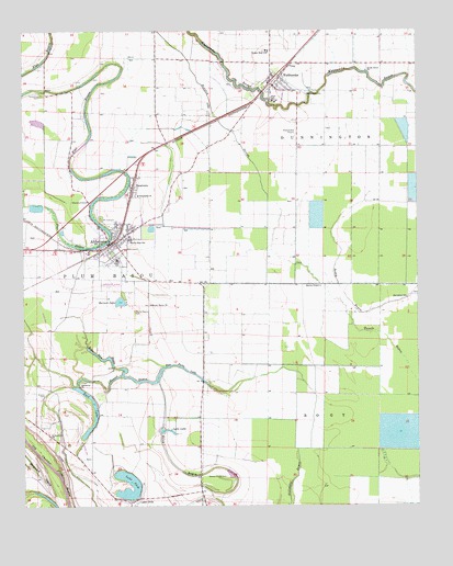 Altheimer, AR USGS Topographic Map