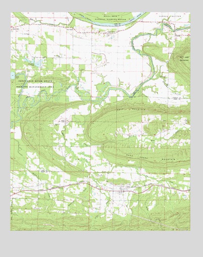 Casa, AR USGS Topographic Map