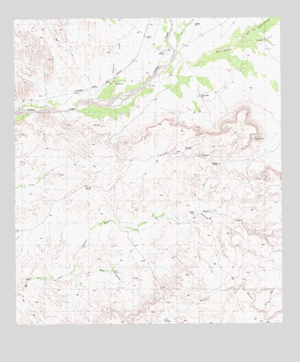 Casa Piedra, TX USGS Topographic Map