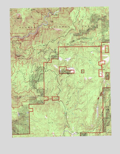 Cascade, CA USGS Topographic Map