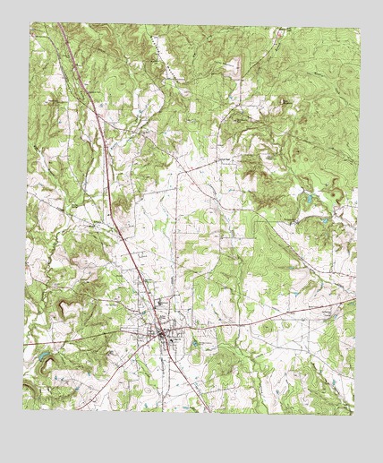 Alto, TX USGS Topographic Map