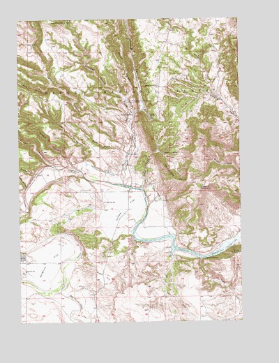Cascade Springs, SD USGS Topographic Map