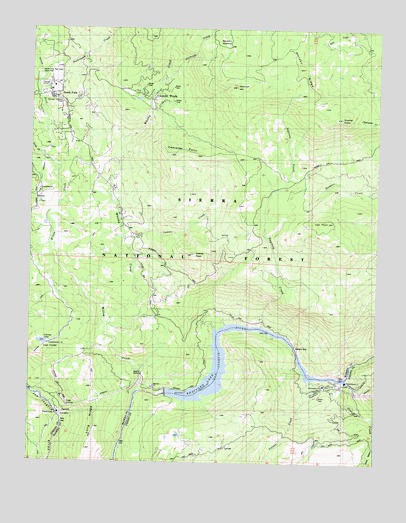 Cascadel Point, CA USGS Topographic Map