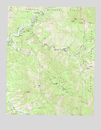 Case Mountain, CA USGS Topographic Map