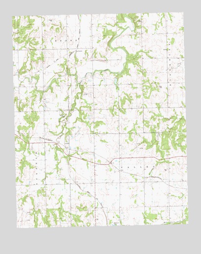 Casey, OK USGS Topographic Map