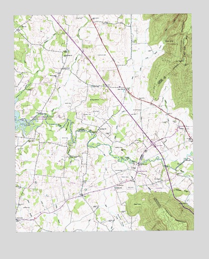 Alto, TN USGS Topographic Map