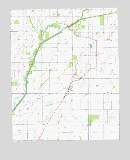 Cash, AR USGS Topographic Map