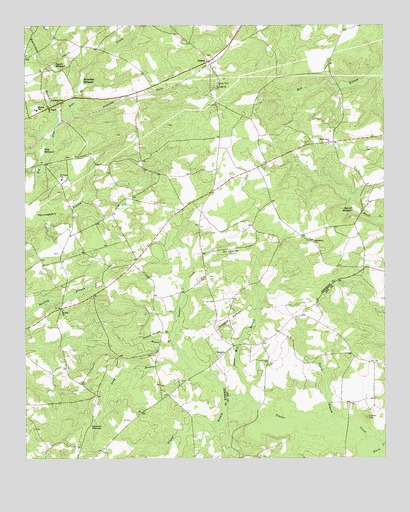 Cassatt, SC USGS Topographic Map