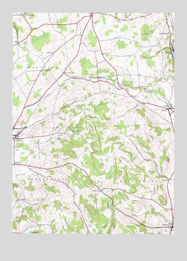 Cassville, NY USGS Topographic Map