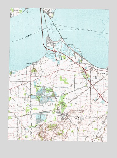Castalia, OH USGS Topographic Map