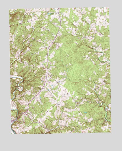 Castle Craig, VA USGS Topographic Map