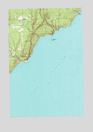 Castle Danger, MN USGS Topographic Map