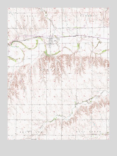 Alton, KS USGS Topographic Map