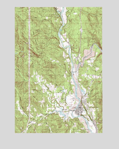 Castle Rock, WA USGS Topographic Map