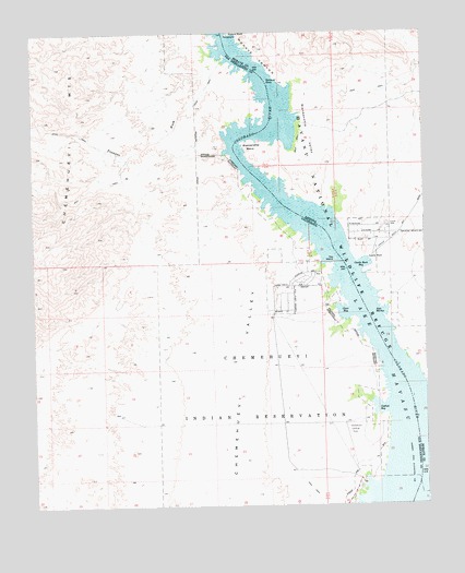 Castle Rock, AZ USGS Topographic Map