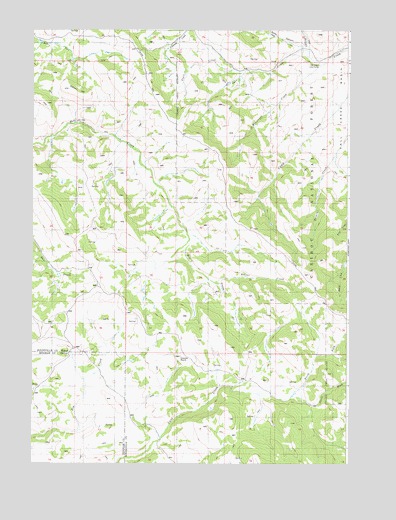 Castle Rock, ID USGS Topographic Map