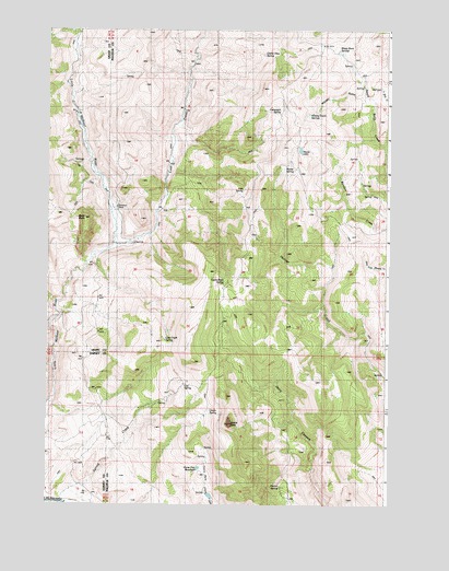 Castle Rock, OR USGS Topographic Map