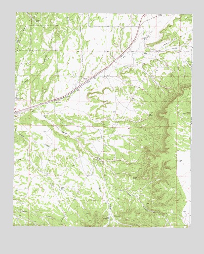 Abo, NM USGS Topographic Map