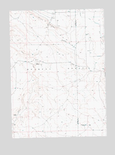 Castleford Butte, ID USGS Topographic Map