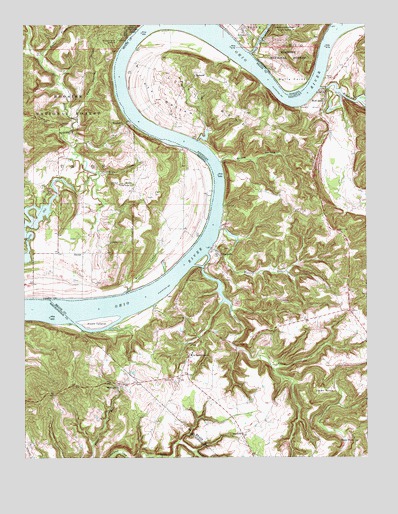 Alton, IN USGS Topographic Map