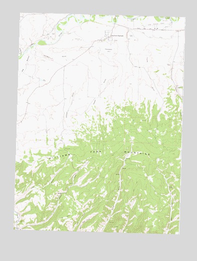 Castor Gulch, CO USGS Topographic Map