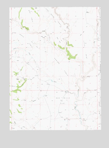 Castro Table, ID USGS Topographic Map