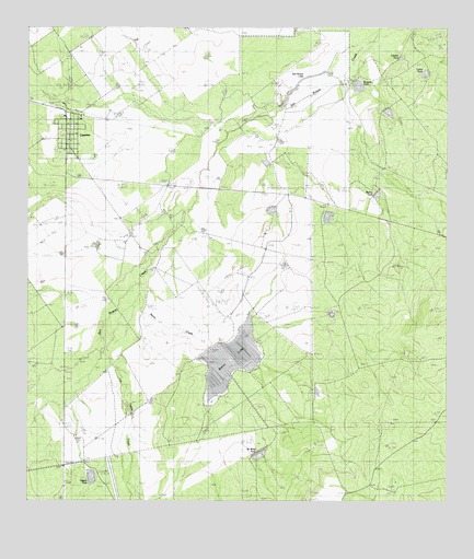Catarina, TX USGS Topographic Map