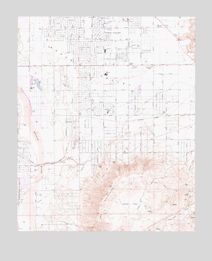 Apple Valley South, CA USGS Topographic Map